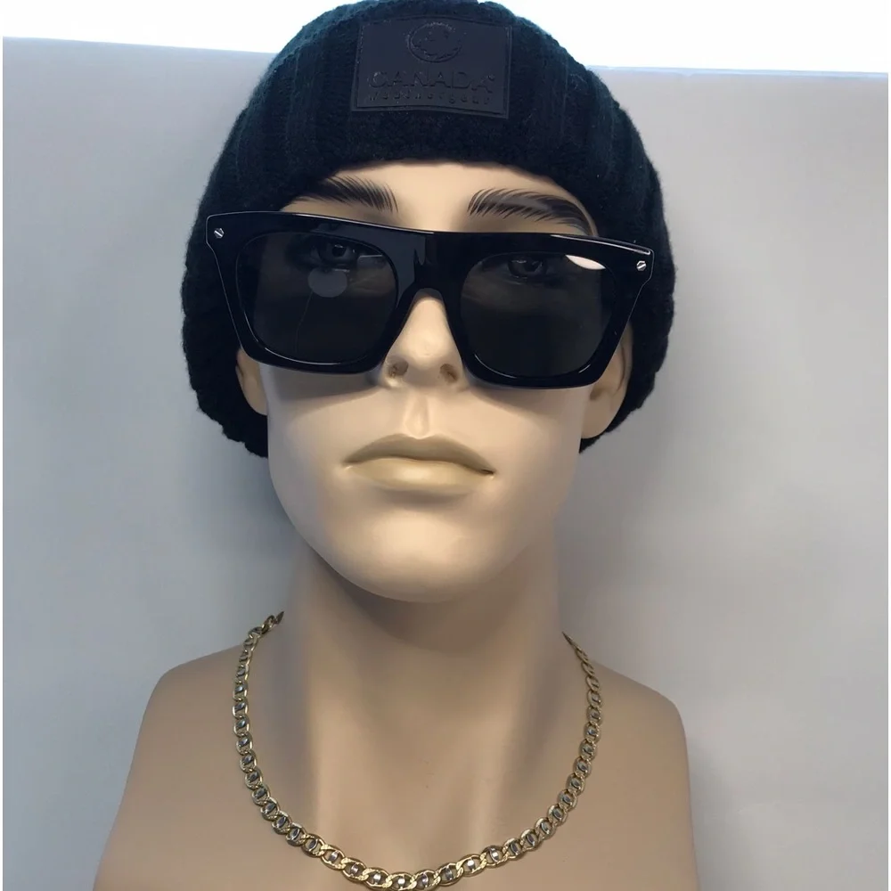 Burberry Camron Grey Rectangular Men's Sunglasses BE4318 300187 51.